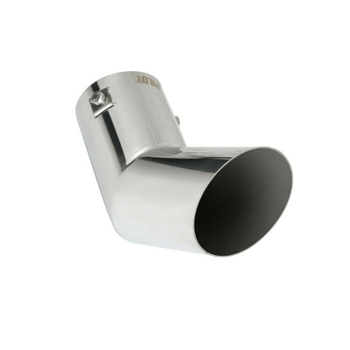 Ornament toba esapament curbat TS-41 din otel inoxidabil lustruit racordare Ø43-56mm